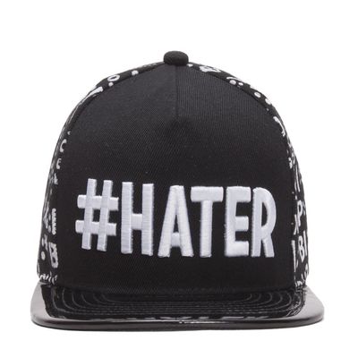 Gravity Threads #Hater Emoticon Polished Bill Snapback Black