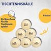 Best Sport 2059818 3-Star Table Tennis Tournament Balls - White view 2