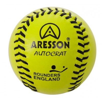 Aresson Unisex's Rounders Ball Autocrat-Yellow, One Size