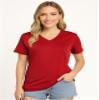 Opna Women's Short Sleeve Moisture Wicking Athletic Shirts Red view 2