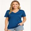 Opna Women's Short Sleeve Moisture Wicking Athletic Shirts Royal view 2