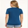 Opna Women's Short Sleeve Moisture Wicking Athletic Shirts Royal view 3