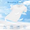 Opna Women's Short Sleeve Moisture Wicking Athletic Shirts White view 4