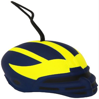 Boelter Brands NCAA Michigan Wolverines Squish Helmet Ornament
