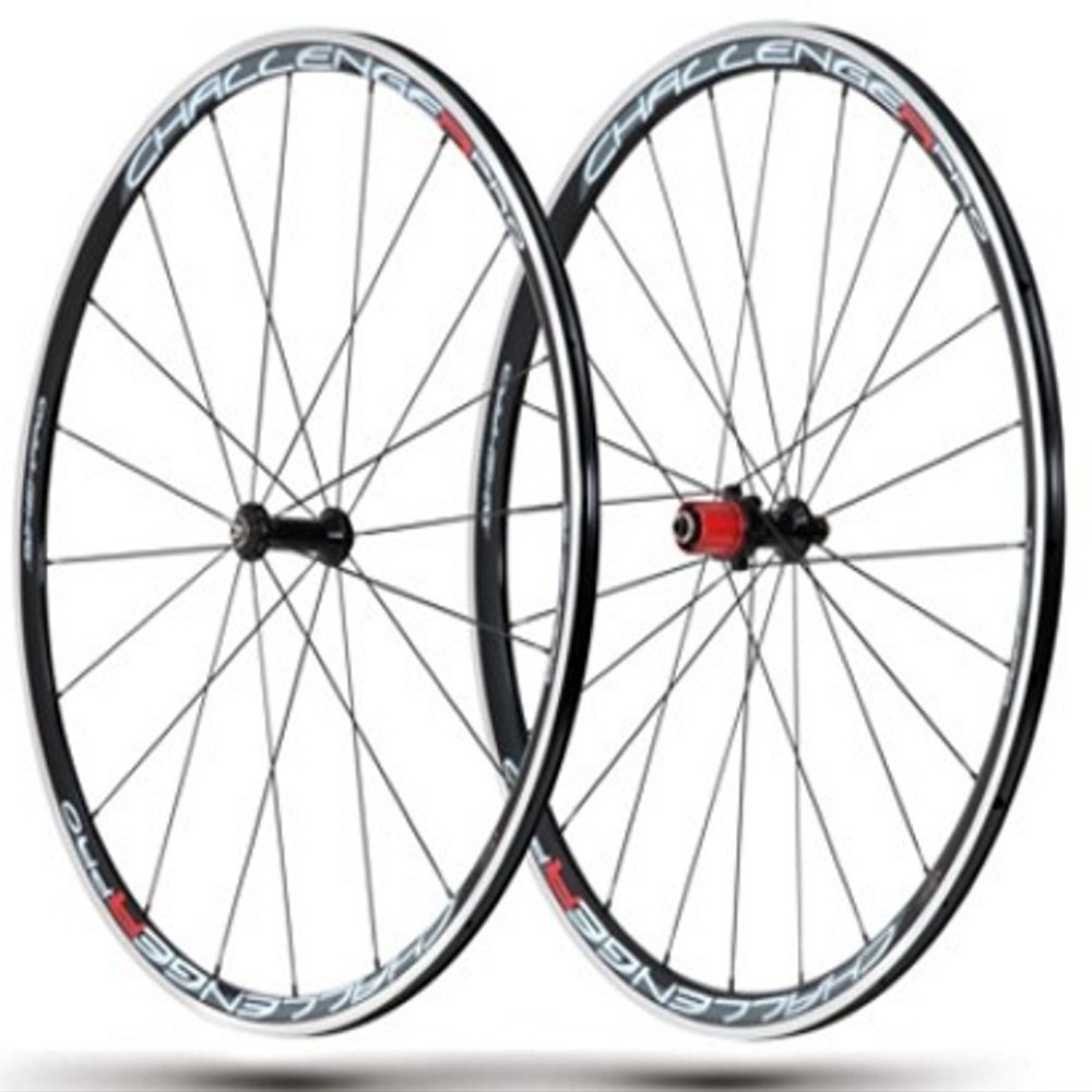 BikeHard Challenger Pro Asym 700c Road Wheel Set Shimano