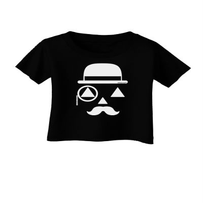 TOOLOUD Gentleman Jack-o-Lantern Infant T-Shirt Dark Black - 12Months