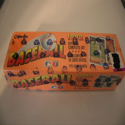 1992 O-Pee-Chee Official Complete Set Baseball Cards