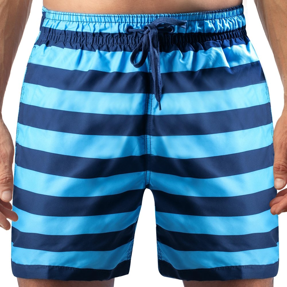 Kanu Surf Men's Riviera Swim Trunks (Regular & Extended Sizes), Troy Navy/Blue, X-Large