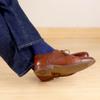 BambooMN Men's Rayon from Bamboo Classic Casual Crew Dress Socks - Assortment 92-4 Pairs - Size 6-10 view 4