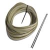 Rawlings | Glove Re-Lace Pack | Baseball/Softball | Standard 3/16" X 72" Laces with Tool | Camel view 1