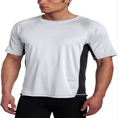 Kanu Surf Mens Swim Shirt with Short Sleeves  UPF 50+ Rash Guard for Men with Quick-Dry Fabric (4X)