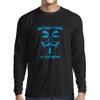 lepni.me Mens T Shirt The Revolution is Coming Anonymous Hackers Legion V for Vendetta (Medium Black Blue) view 1