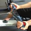 GymPaws Workout Pads for Hands Real Leather Grips - USA Proud - Fingerless Hand Pads - Workout Smarter view 4