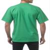 Pro Club Men's Heavyweight Cotton Short Sleeve Crew Neck T-Shirt, Kelly Green, 2XL-Tall view 2