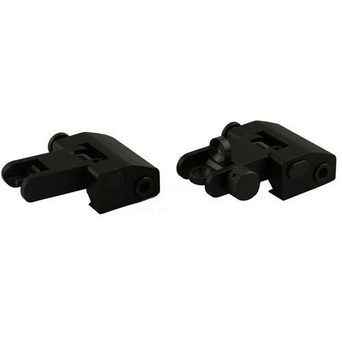 2 X Flip Up Front and Rear Back up Iron Sight