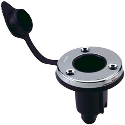 2 X Perko 1045P00DP Marine Plug-In Round Base for Light Pole