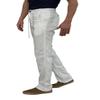 short fin Men's Drawstring Linen Pants (US, Waist Inseam, 36, 30, Natural) view 3