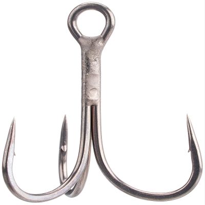 RYUGI Pierced Triple Hook Brutal #2/0 Fishing Hook
