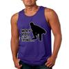 ALLNTRENDS Men's Tank Top Why You Always Lying (S, Purple) view 1
