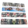 Beltiscool 1 1/2 Inches Wide Wristand Cuff Bracelet Color: Skull With Gun view 2