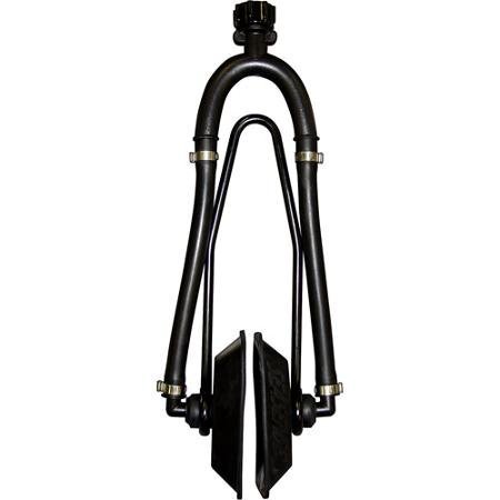 Boat Marine Dual Flow (Both INLETS!) Rectangular Cup Motor Flusher Ears for Outboards, I/O's, Sterndrives & Outdrives: with Garden Hose Connector
