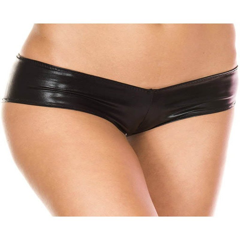 Music legs Micro metallic shorts