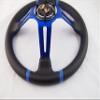 Boat Blue Steering Wheel W/Adapter 3 Spoke Boats With A 3/4" Tapered Key Marine" view 4