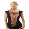 PASKMLNA Beautiful Solid Colors Luxurious Pashmina Scarf (XW-63 taupe) view 1