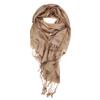 PASKMLNA Beautiful Solid Colors Luxurious Pashmina Scarf (XW-63 taupe) view 2