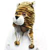 2015 Flurry Friends Adult Plush Animal Head Mask Hat Cap - Over 20 Styles! (Tom the Tiger) view 1