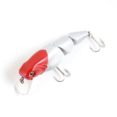 2 pcs Fishing Lures Peche Leurres Freshwater Saltwater Crankbait Hard Crank Baits Tackle Hooks YFH04 85mm 10g Minnow