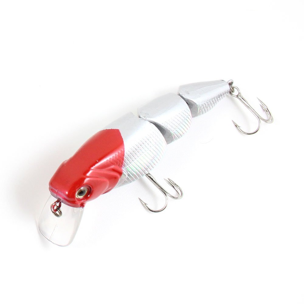 2 pcs Fishing Lures Peche Leurres Freshwater Saltwater Crankbait Hard Crank Baits Tackle Hooks YFH04 85mm 10g Minnow