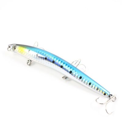 2 pcs Fishing Lures Peche Leurres Freshwater Saltwater Crankbait Hard Crank Baits Tackle Hooks RBP07 130mm 13g Pencil