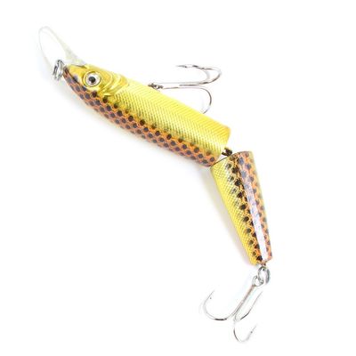 2 pcs Fishing Lures Peche Leurres Freshwater Saltwater Crankbait Hard Crank Baits Tackle Hooks UGO00 110mm 14g Minnow