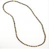 3mm Sandalwood and Ebony Bead Necklace with Clasp - Naturally Aromatic view 2