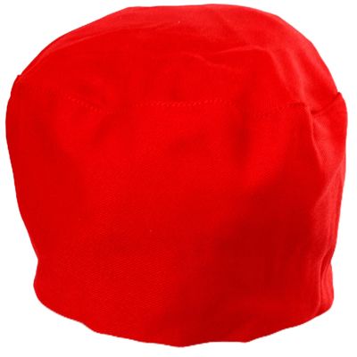 Red Chef Hat - Elastic Back