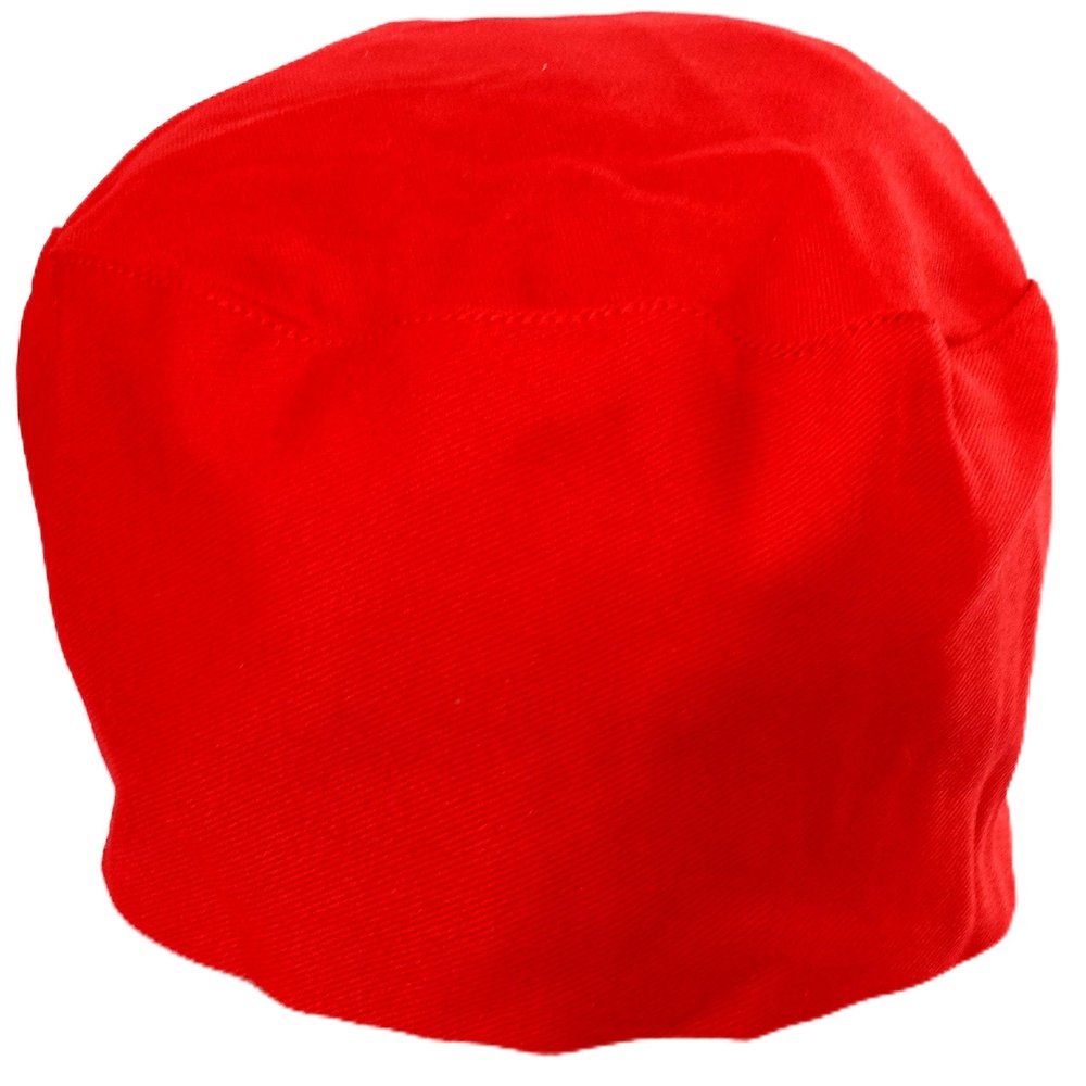 Red Chef Hat - Elastic Back