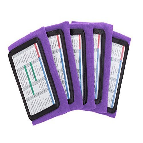 WristCoaches Football Play Wristbands - Youth Quarterback Gear - Wristband Playbook - Softball Wristbands for Signs - Soccer, Baseball & Catchers Wristband - QB Play Card Wrist Band Training Equipment