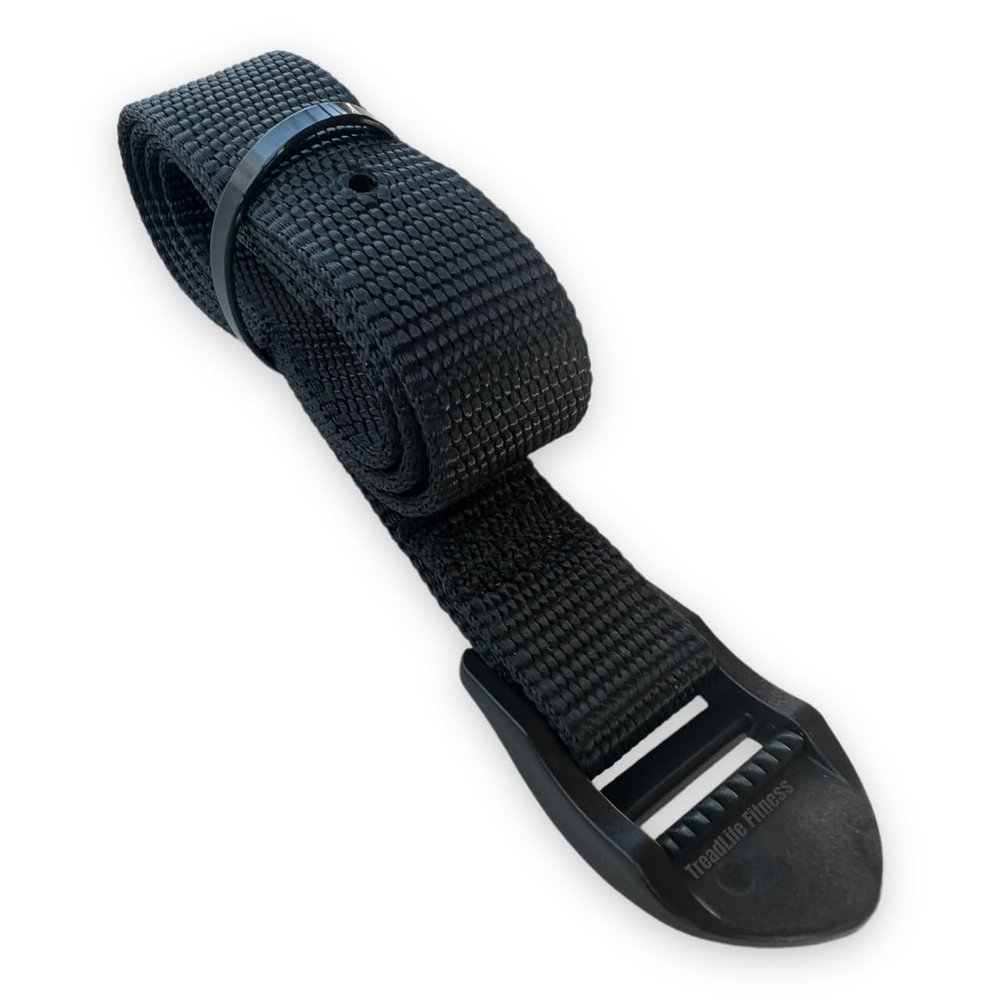 TreadLife Fitness Rowing Machine Replacement Foot Strap for Concept 2 Rower | Compatible with Concept 2 Rowing Machine (Models: D & E) | 1 Pack