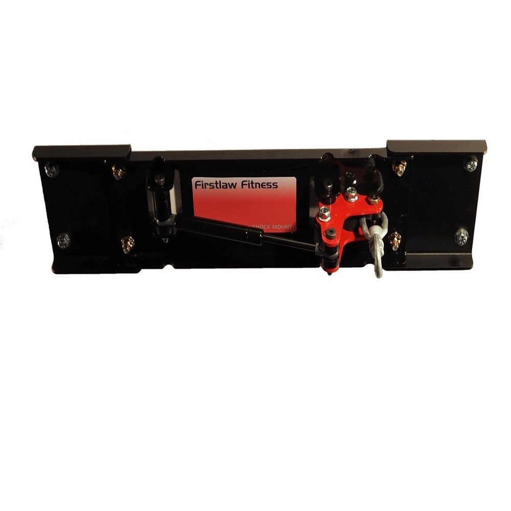 Firstlaw Fitness Shock Mount Heavy Punching Bag Hanger - with 24" Extensions - (220 LBS Bags) Made in The USA