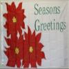 3x5 Merry Christmas Seasons Greetings white Flag 3'x5' House Banner