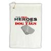 TOOLOUD Heroes Dog Tags Micro Terry Gromet Golf Towel 16" x 25" view 1