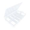 10 pcs Clear Beads Tackle Box Storage Tool Scrapbooking Stamping Fly Boxes Organizers Fishing Lures Small Parts Case Containers BX020 view 1