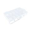 10 pcs Clear Beads Tackle Box Storage Tool Scrapbooking Stamping Fly Boxes Organizers Fishing Lures Small Parts Case Containers BX020 view 2