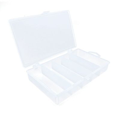 10 pcs Clear Beads Tackle Box Storage Tool Scrapbooking Stamping Fly Boxes Organizers Fishing Lures Small Parts Case Containers BX023