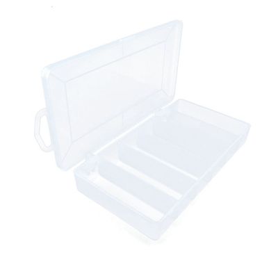 10 pcs Clear Beads Tackle Box Storage Tool Scrapbooking Stamping Fly Boxes Organizers Fishing Lures Small Parts Case Containers BX030