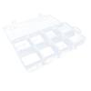 10 pcs Clear Beads Tackle Box Storage Tool Scrapbooking Stamping Fly Boxes Organizers Fishing Lures Small Parts Case Containers BX038 view 1