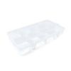 10 pcs Clear Beads Tackle Box Storage Tool Scrapbooking Stamping Fly Boxes Organizers Fishing Lures Small Parts Case Containers BX038 view 2