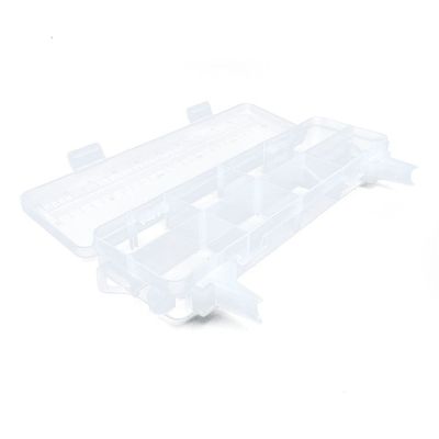 10 pcs Clear Beads Tackle Box Storage Tool Scrapbooking Stamping Fly Boxes Organizers Fishing Lures Small Parts Case Containers BX041