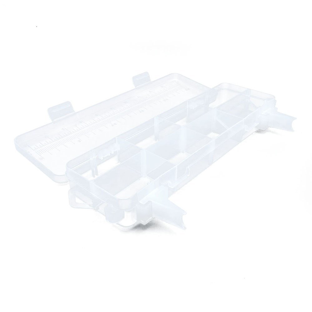 10 pcs Clear Beads Tackle Box Storage Tool Scrapbooking Stamping Fly Boxes Organizers Fishing Lures Small Parts Case Containers BX041